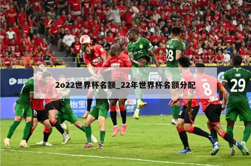 2o22世界杯名额_22年世界杯名额分配