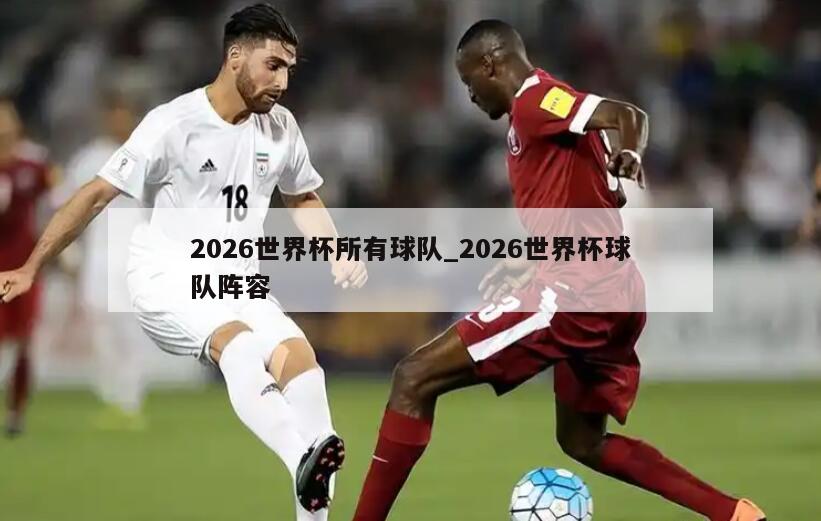 2026世界杯所有球队_2026世界杯球队阵容