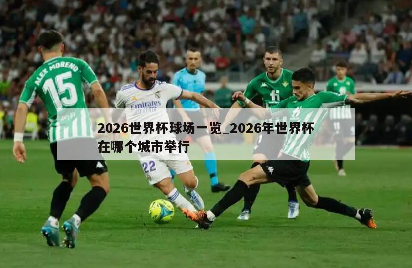 2026世界杯球场一览_2026年世界杯在哪个城市举行